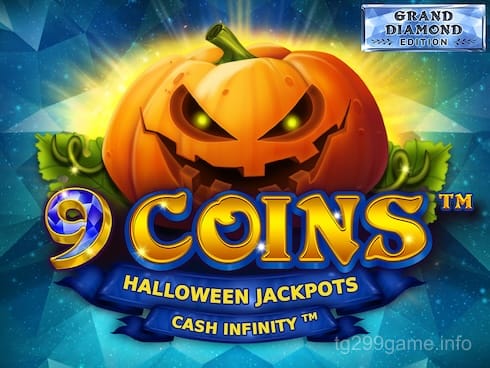 9 Coins Grand Diamond Edition Halloween Jackpots Game Image